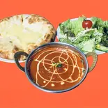 チーズナンセット / Cheese Naan Set（ASIAN RESTAURANT ＆ BAR MOUNTAIN）
