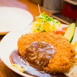 特ビフカツセット（レストランかめや）