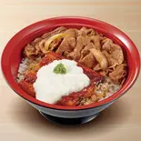 山かけうな牛 Teriyaki Eel & Beef Rice Bowl w/ Grated Yam(すき家 福岡舞鶴店)