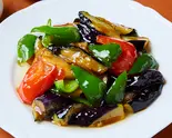 地三鮮(茄子とジャガイモとピーマンの炒め物)(四川麻辣火鍋 天府 桜木町店(中華料理・定食・ラーメン・餃子))
