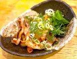 いか焼きのおろしぽん酢和え(餃子工房 ちびすけ 阿倍野橋店)