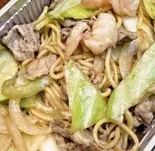 醤油焼きそば (豚肉・小エビ入り) 単品飲み物なし(喫茶 ラタン)