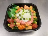 バラねぎとろユッケ丼（武蔵 丼丸 市が尾店）