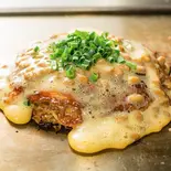 ネギ玉納豆天（東京鉄板倶楽部 田）