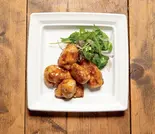 【dish】ソイミート照り焼き Soy Meat Teriyaki（ヘルシー野菜とヴィーガンDELIのお弁当【aux DELI】）
