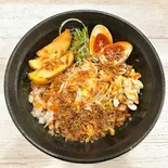 カレーまぜそば（【お店と同価格】麺創 麺魂 江坂本店）