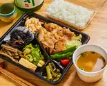 弁当 しょうが焼きつまりポーク 熟成バラ肉(神楽坂 別亭むすび 十日町郷土料理)