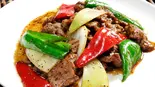 牛肉の黑胡椒炒め(中華料理Bear割引セール50%)
