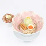 柚子まぜそばスペシャル+チャーシュー丼セット（醤油らーめんピース豊中店）