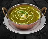 豆ほうれん草カレー Bean Spinach Curry(ザ・ロータスインドネパール料理)