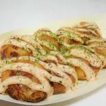 たこやき粗びき塩コショウ明太子マヨネーズ(8個)（たこやき丸幸水産 昭和町店）