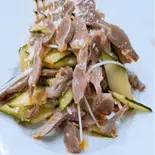 鶏の砂肝和え(中華料理錦楽軒)