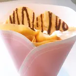 チョコポテチホイップクレープ(ご褒美クレープ&ワッフル・ampee)