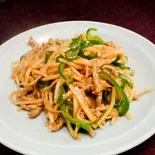 チンジャオロース(牛肉ピーマン)（長崎飯店 渋谷店）