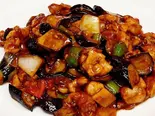 茄子の味噌炒め-酱爆茄子（大福源）