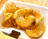 ● ひねりサイドワインダーカットポテト Mサイズ 200g(【大盛ご飯300g無料】のり弁大好き わんぱく弁当)