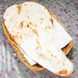 プレーンナン Plain Naan（インドラ キッチン）