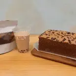 リッチチョコレートファミリーサイズ×タピオカミルクティー×台湾カステララスク（つきぐまカステラ 大曽根店）