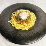 温玉納豆パスタ Soft-boiled egg and natto(生パスタ専門店Greco【グルテンフリーパスタもご用意しております】)