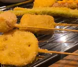 野菜串カツ盛り合わせ5本（熊本 串カツわさもん酒場 七隈福大前店）