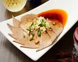 冷し豚レバーの四川風ソース(上海料理寒舎ひばりヶ丘店)