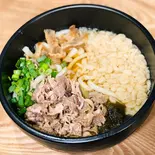 肉うどん(たこ焼 元祖どないや 銀座店)
