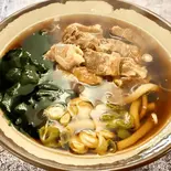肉うどん（屋台カフェ滑車）