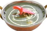 ほうれん草マトン/Sag Mutton（インドレストラン ラザ 船橋法典）