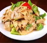 尖椒干豆腐 干豆腐の炒め（ビャンビャン麺 朋友）