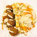 New ！！ マラウワ・ファラッフェルサンドイッチ Falafel with Malawach Sandwitch（ファラッフェル タイム）
