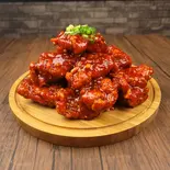 激辛ヤンニョムチキン 매운 양념 박스치킨 Spicy yangnyeom chicken box  size（マンギョン食堂 0704）