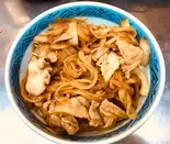 生姜焼き丼（博多ラーメン 長浜や 大森店）