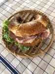 クロワッサンハムサンド(Kassel cafe)