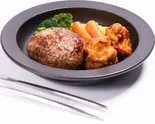唐揚げ＆ハンバーグ（【牛100%ハンバーグ】挽肉亭 船橋店）