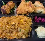 【早くも人気爆発】キムチ炒飯弁当(弁当と丼の深夜食堂 寺田町店)