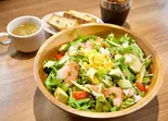 Eni特製Bigクラブサラダ+スープ+バケット+ドリンク（PASTA HOUSE Eni 五反田店）