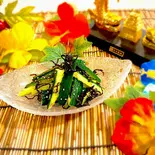塩昆布きゅうり(おばんざいときしめん鯱)