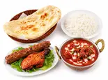 タンドリーアイテムカレーセット Tandoori Iteam Curry Set（ハリオム 洗足池店）