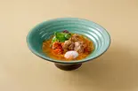 国産鶏香味揚げ ビビン麵のおうどん（麺匠の心つくし つるとんたん新宿店）
