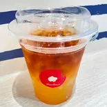 アップルアイスティー（ミサキドーナツ 横浜ハンマーヘッド店）