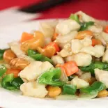 鶏肉とカシューナッツの炒め（中国料理 竹園 百年橋店）