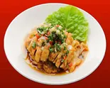 鶏唐揚げの特製ソース掛け(梅蘭 ゲートシティ大崎店)