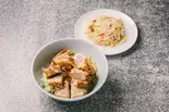 チャーシューあぶら〜麺+半チャーハン(あぶらー亭)