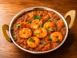 シュリンプザルファレジ Shrimp Jalfrezi（インド料理 ハリパリワール西天満店）