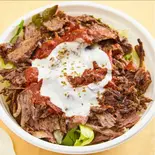 Beef Kebab Rice Bowl (Don) ビーフケバブ丼 (HALAL) トルコ料理（トルコ料理ボスボラスハサン新宿店）