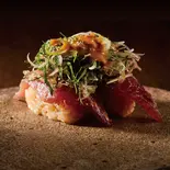 一本釣りかつお 薬味三昧（回転寿司みさき イセザキモール店）