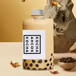 【新ボトル変更】ジャスミンタピオカミルクティー(ボトル仕様) Jasmine  tea Tapioca Milk Tea（⛩️好茶❤️戸越銀座店【国産食材使用タピオカ専門店】毎週火曜日好茶の日:セットメニュー1200円提供【チキン/麻辣タン/米線絶賛発売中】）