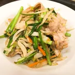 肉野菜炒め ライス(中華ハナウエ)