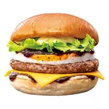 【単品】月見チーズバーガー Tsukimi Cheeseburger with Egg(ゼッテリア ZETTERIA アリコベール上尾店)