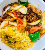 炒飯プレート(牛肉黒胡椒)（台湾丼專門店）